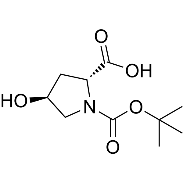 (2R,4S)-1-(tert-Butoxycarbonyl)-4-hydroxypyrrolidine-2-carboxylic acid 147266-92-0